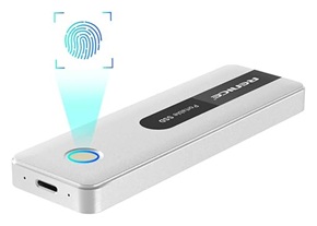 RENICE USB3.2 Gen2 指紋認証 ポータブルSSD